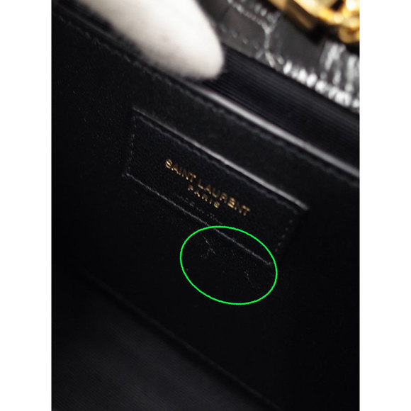 Saint Laurent Classic Kate Satchel Chain Shoulder Bag Black - Picture 8 of 9